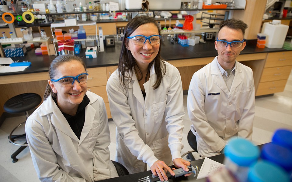 Undergraduate students are an integral part of research at Eastern Michigan University 