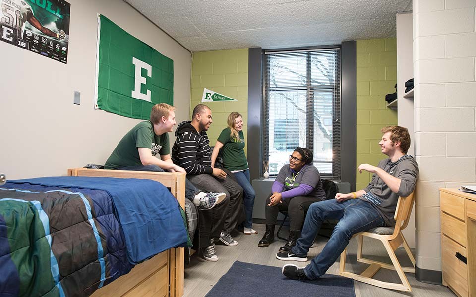 Eastern Michigan University continues to strategically reinvest in student living and dining spaces while limiting student costs