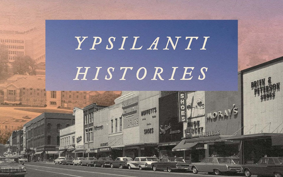 Art and title from the Ypsilanti Histories book