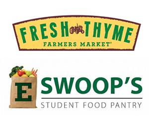 Fresh Thyme logo and Swoop's Pantry logo