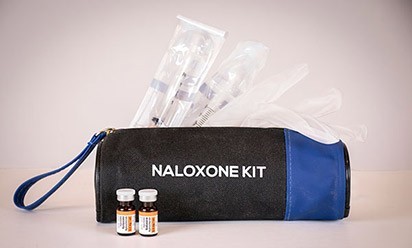 kit containing naloxone