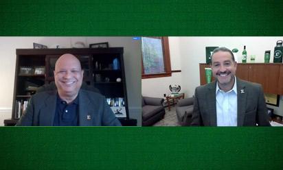 Mark S. Lee interviews Maher Salah virtually on EMU Today TV