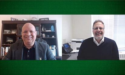 Mark S. Lee interviews Charles Teague virtually on EMU Today TV.