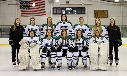 EMU women's hockey team photo