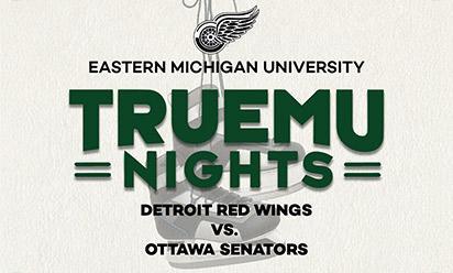 EMU to host TRUEMU Night with the Detroit Red Wings on Thursday, March 27