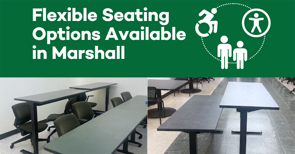 photo of flexible seating options