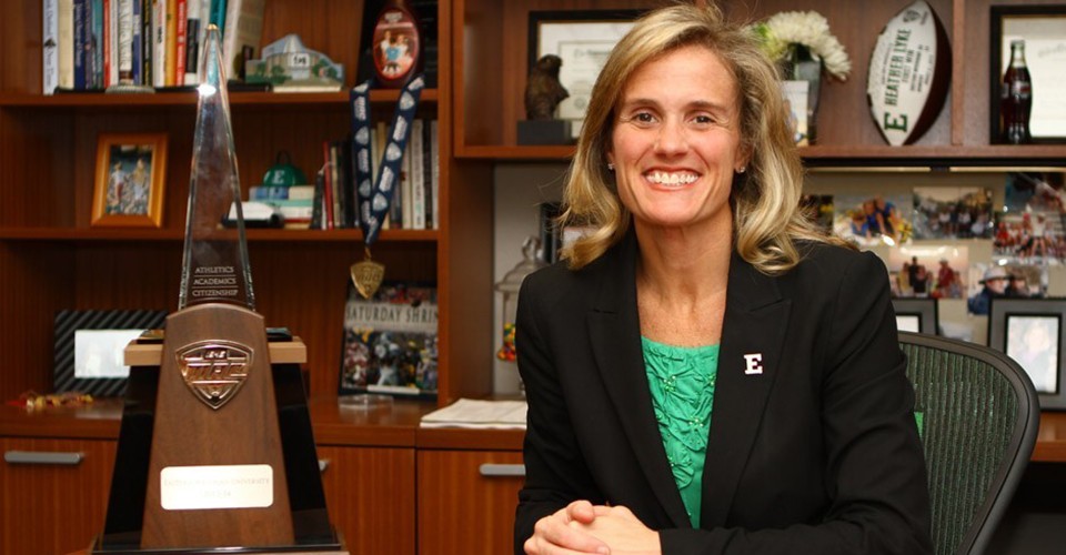 EMU ATHLETICS: Pittsburgh names Heather Lyke as its new athletic director