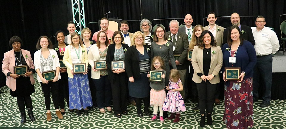Outstanding faculty and staff recognized at the 2018 Distinguished Contributors Awards Ceremony