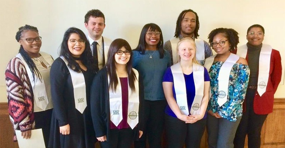 All graduating McNair Scholars at Eastern Michigan University accepted into one or more graduate programs for first time in program history