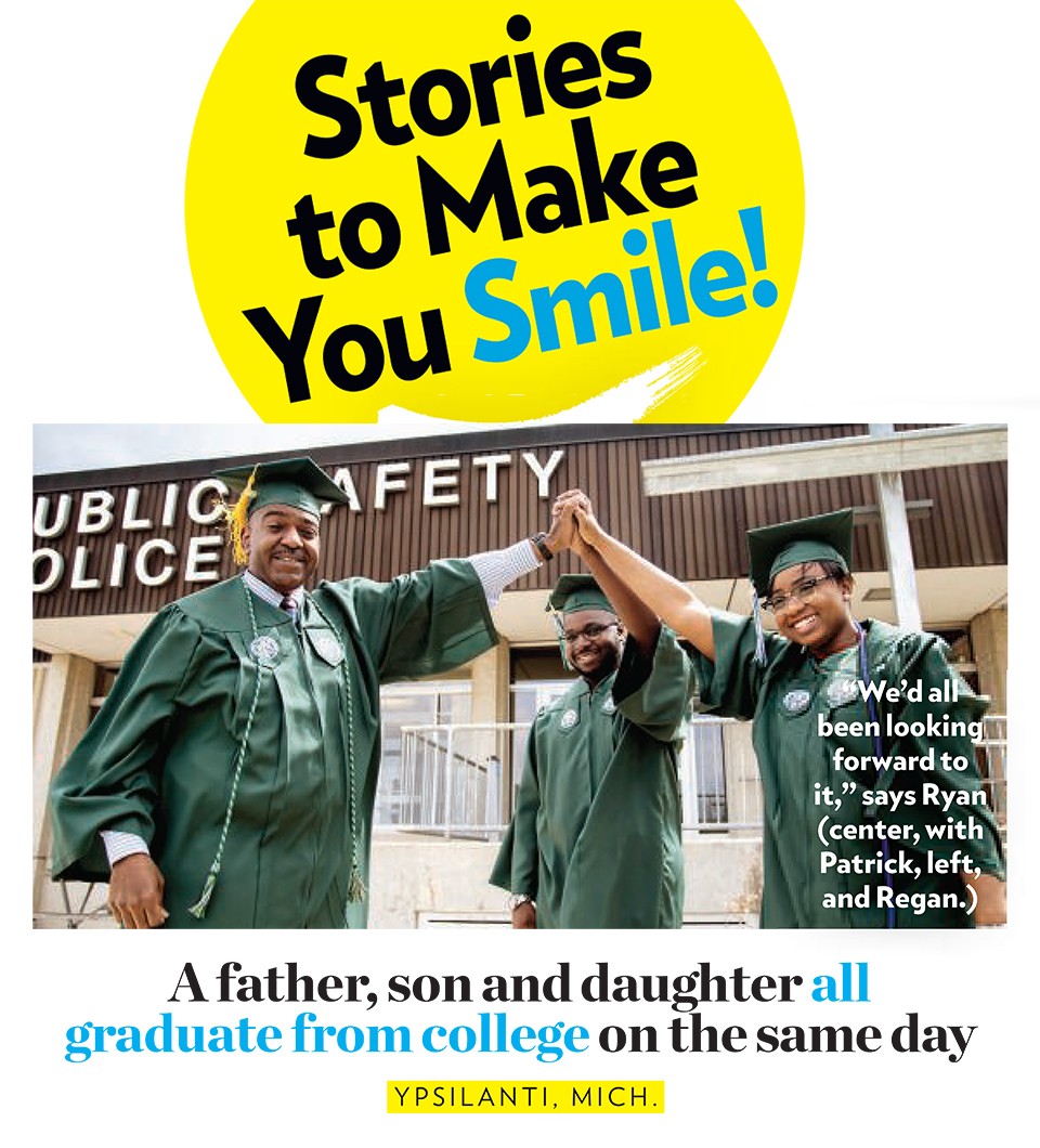 Photo of McGill family as appears in People magazine.