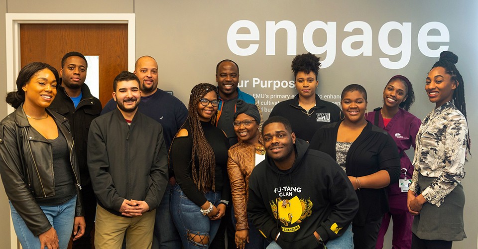 Eagle Engage Corps students