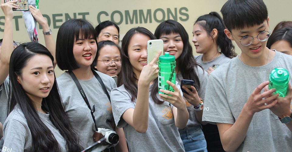 Taiwan nursing students visit EMU