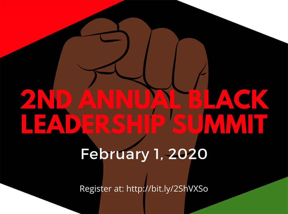 Black Leadership Summit flyer artwork