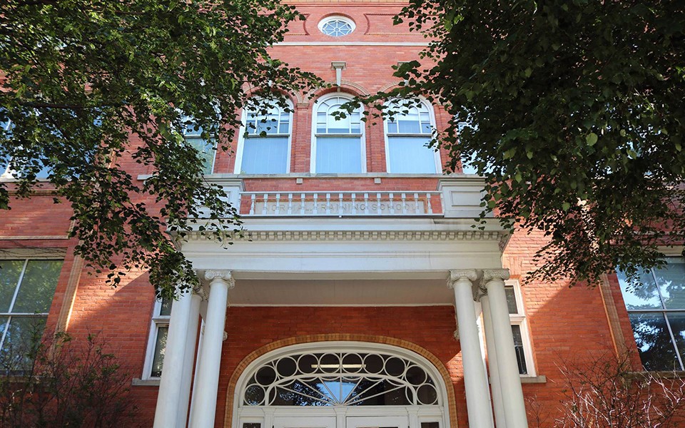 Welch Hall exterior