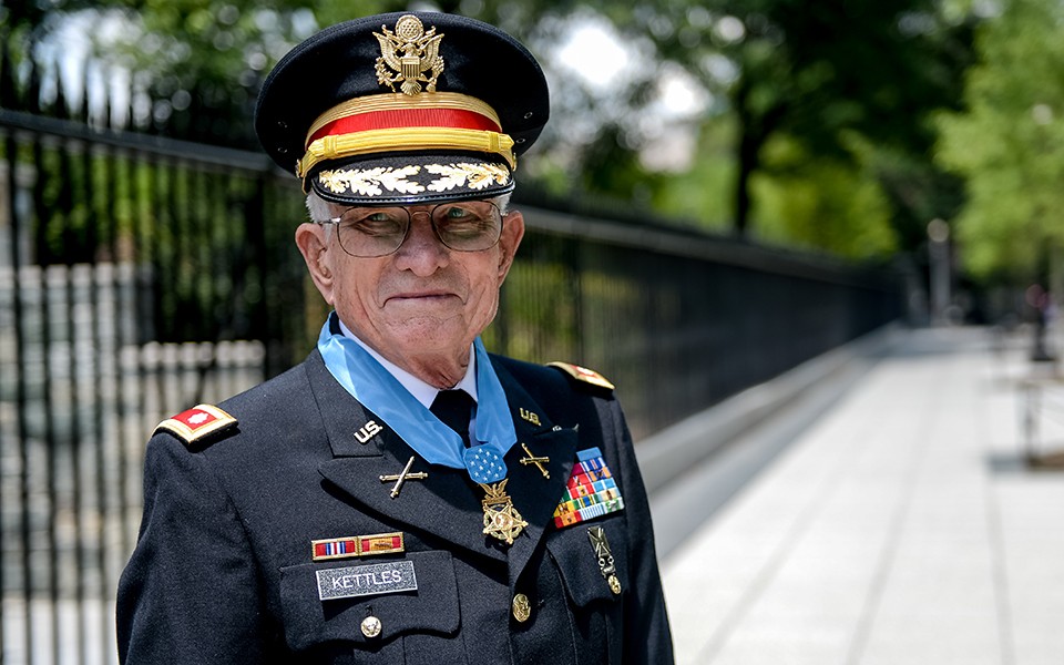 Lt. Col. Charles S. Kettles in Washington, D.C., July 2016