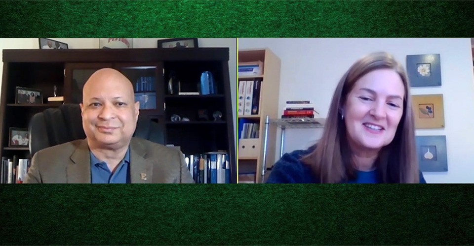 Mark S. Lee interviews Dr. Jean Rowan on EMU Today TV.