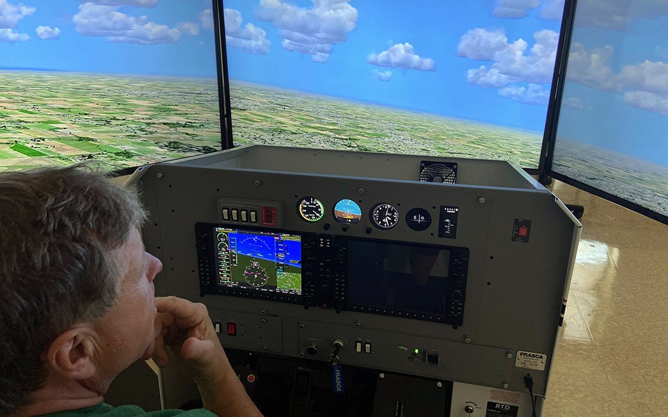 EMU aviation's new flight simulator