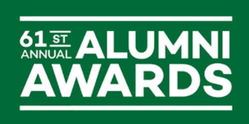 61st Annual Alumni Awards logo graphic